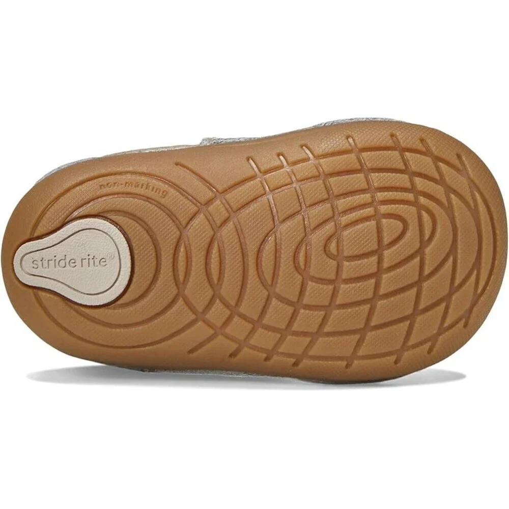 Stride Rite Gigi BG038501 Boots Toddler US 3.5 Brown Leather Memory Foam ZOGG679